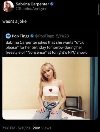 Full leaked Sabrina carpenter page private onlyfans photo